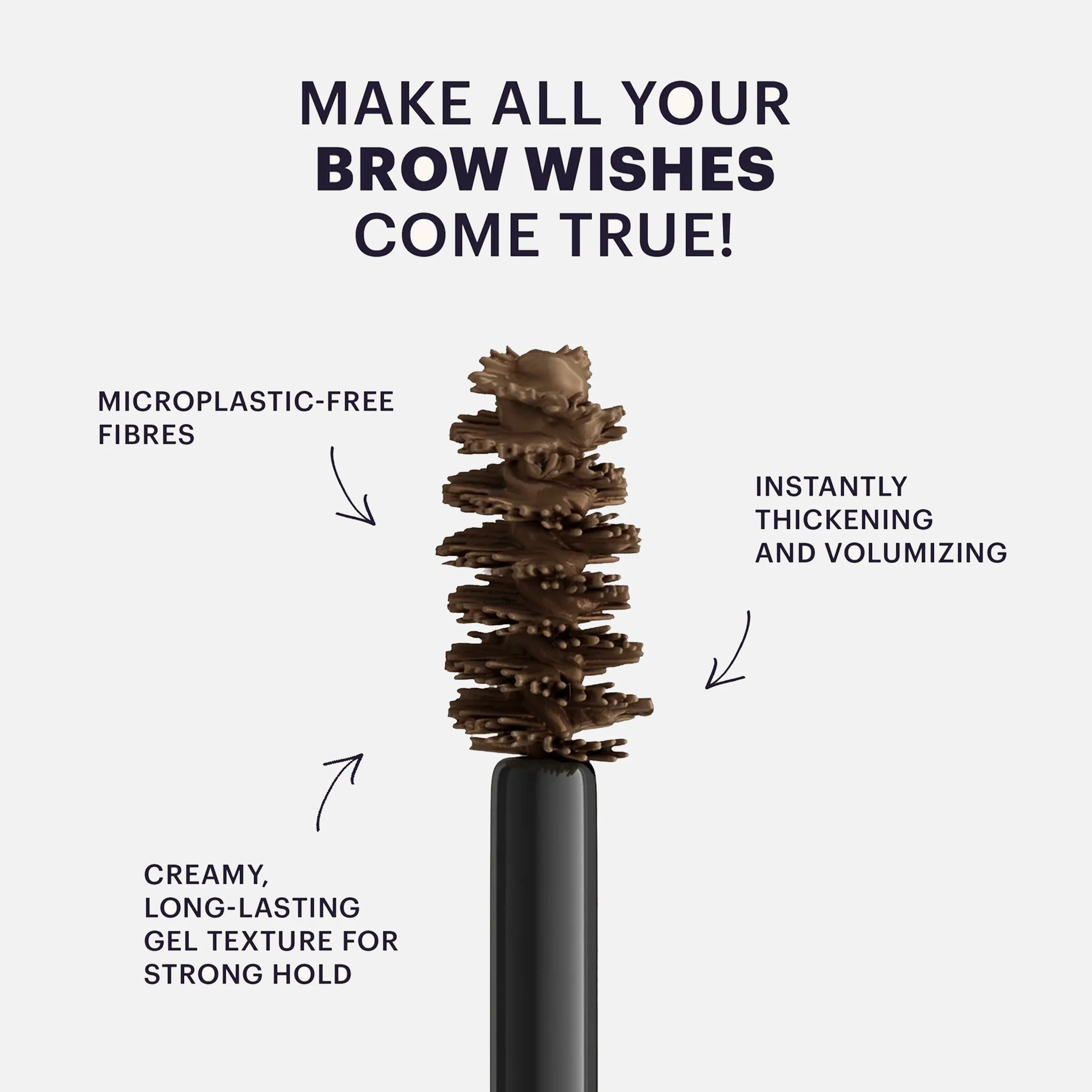 Brow Jeanie Boosting Fibre Gel (Black Brown) - Image 5