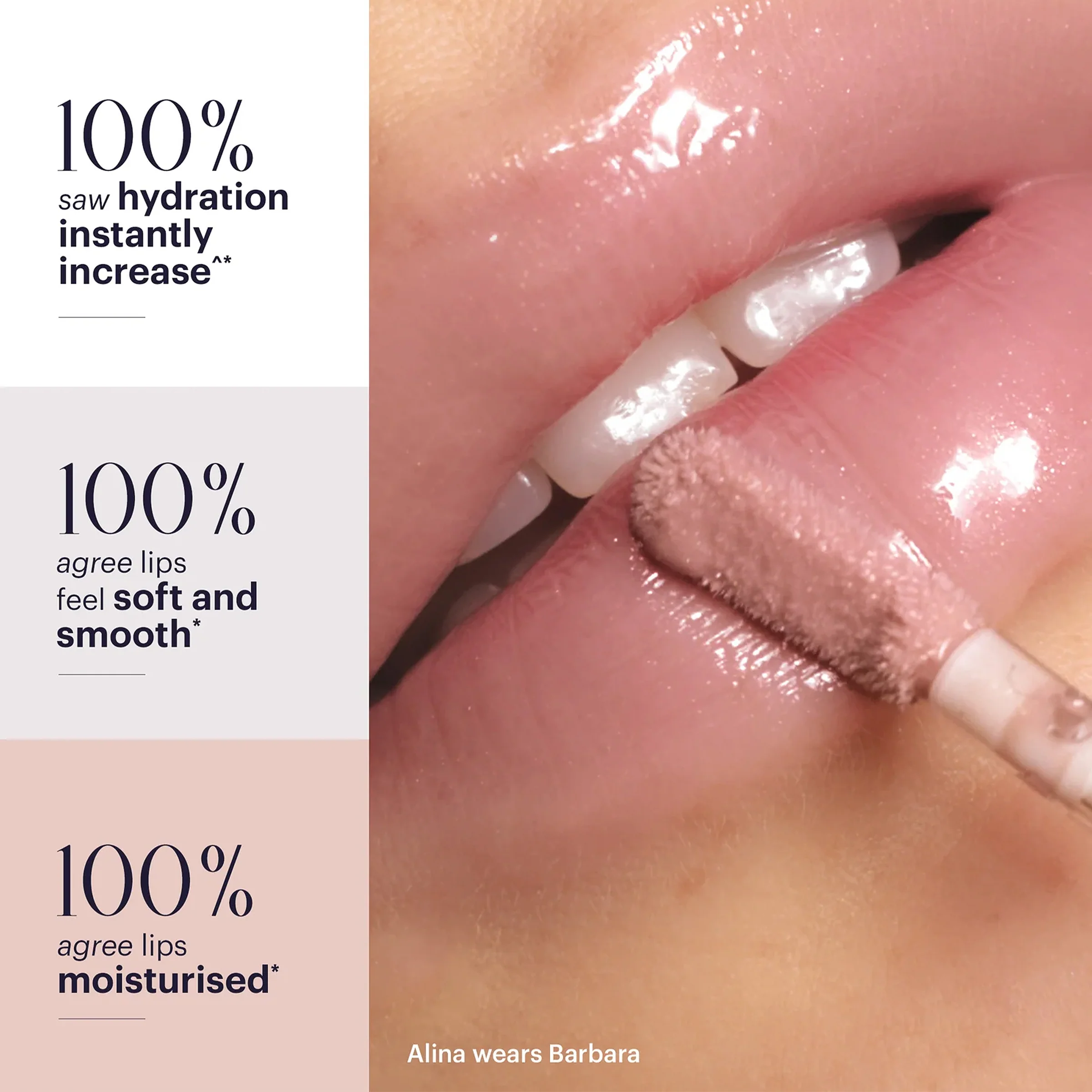 Pout Glaze High-Shine Hyaluronic Lip Gloss (Ana Sofia) - Image 4