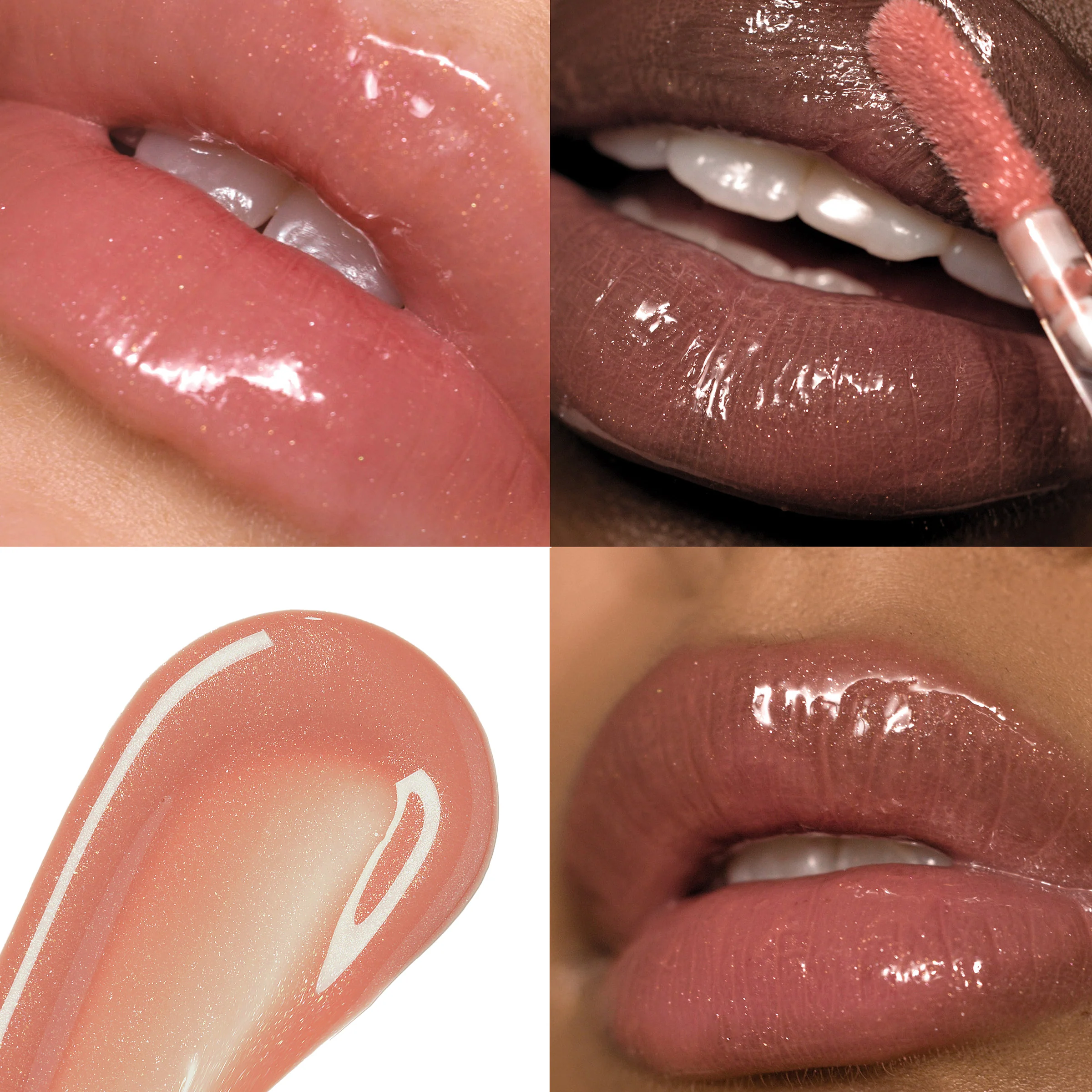 Pout Glaze High-Shine Hyaluronic Lip Gloss (Gailey) - Image 3